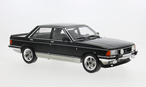 Ford Granada Mk.II 2.8 Injection 1982 Zwart/Grijs - 1:18  Ford Granada Mk.II 2.8 Injection 1982 Zwart/Grijs - 1:18